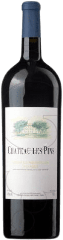 23,95 € Envoi gratuit | Vin rouge Vignobles Dom Brial Château Les Pins Crianza A.O.C. Côtes du Roussillon Roussillon France Syrah, Grenache, Monastrell Bouteille Magnum 1,5 L