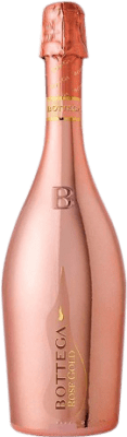 23,95 € Бесплатная доставка | Розовое игристое Bottega Rosé Gold брют Резерв Италия Pinot Black бутылка 75 cl