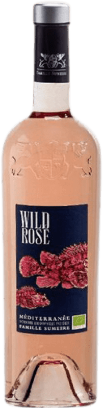9,95 € Бесплатная доставка | Розовое вино Famille Sumeire Wild Mediterranée Rosado Молодой A.O.C. Côtes de Provence Прованс Франция Grenache, Cinsault бутылка 75 cl
