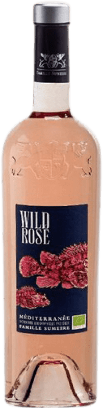9,95 € Envio grátis | Vinho Rosé Famille Sumeire Wild Mediterranean — Mediterrânica Jovem A.O.C. Côtes de Provence Provença França Garnacha — Grenache, Cinsault Garrafa 75 cl