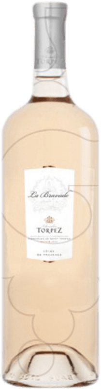 49,95 € Envio grátis | Vinho Rosé Torpez Saint-Tropez Bravade Jovem A.O.C. Côtes de Provence Provença França Syrah, Garnacha — Grenache, Monastrell, Mazuelo, Cariñena — Carignan, Cinsault, Tibouren Garrafa Jeroboam-Duplo Magnum 3 L