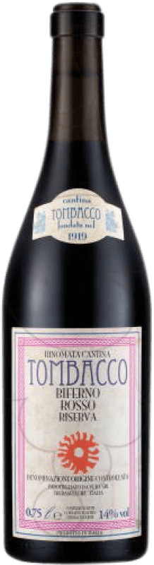 11,95 € Free Shipping | Red wine Rinomata Cantina Tombacco Biferno Rosso Reserve D.O.C. Molise Molise Italy Montepulciano, Aglianico Bottle 75 cl