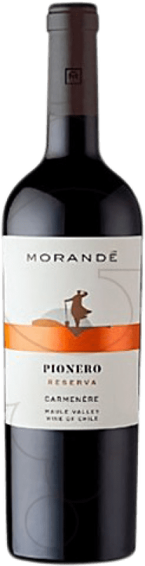 7,95 € Envio grátis | Vinho Tinto Morandé Pionero Reserva I.G. Valle del Maule Vale do Maule Chile Carmenère 75 cl