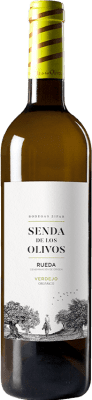 9,95 € 免费送货 | 白葡萄酒 Zifar Senda de los Olivos 年轻的 D.O. Rueda 卡斯蒂利亚莱昂 西班牙 Verdejo — 维德霍 75 cl
