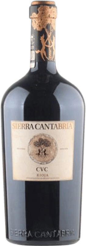 752,95 € Envio grátis | Vinho tinto Sierra Cantabria C.V.C. D.O.Ca. Rioja La Rioja Espanha Tempranillo Garrafa 75 cl