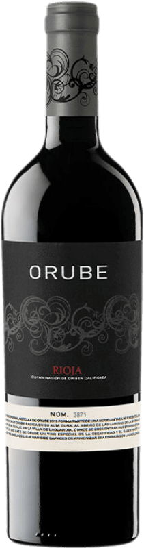 38,95 € Envio grátis | Vinho tinto Solar Viejo Orube Alta Expresión D.O.Ca. Rioja La Rioja Espanha Tempranillo Garrafa 75 cl