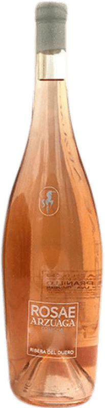 26,95 € Kostenloser Versand | Rosé-Wein Arzuaga Rosae Jung D.O. Ribera del Duero Kastilien und León Spanien Tempranillo Magnum-Flasche 1,5 L