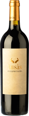 56,95 € 免费送货 | 红酒 Ausas Interpretación D.O. Ribera del Duero 卡斯蒂利亚莱昂 西班牙 Tempranillo 瓶子 75 cl