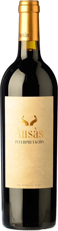 59,95 € Spedizione Gratuita | Vino rosso Ausas Interpretación D.O. Ribera del Duero Castilla y León Spagna Tempranillo Bottiglia 75 cl