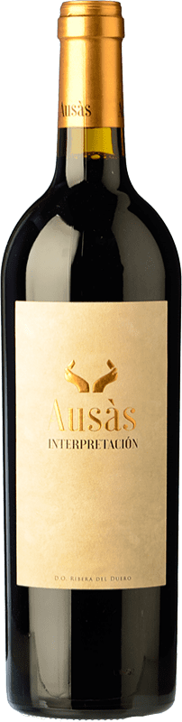 51,95 € 免费送货 | 红酒 Ausàs Interpretación D.O. Ribera del Duero 卡斯蒂利亚莱昂 西班牙 Tempranillo 瓶子 75 cl