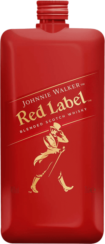 8,95 € Kostenloser Versand | Whiskey Blended Johnnie Walker Red Label PET Großbritannien Kleine Flasche 20 cl