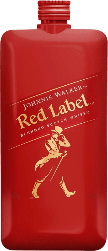 8,95 € Spedizione Gratuita | Whisky Blended Johnnie Walker Red Label Regno Unito Bottiglietta 20 cl PET