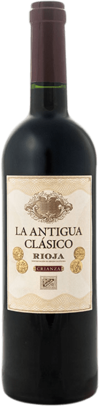 13,95 € Free Shipping | Red Wine Vinos del Atlántico La Antigua Classic Crianza — Aged D.O.Ca. Rioja The Rioja Spain Tempranillo, Garnacha — Grenache, Graciano Bottle 75 cl