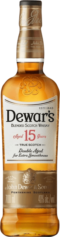 48,95 € Envío gratis | Whisky Blended Dewar's Reserva Escocia Reino Unido 15 Años Botella 70 cl