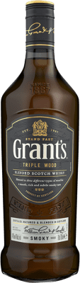 18,95 € Бесплатная доставка | Виски смешанные Grant & Sons Grant's Triple Wood Smoky Резерв Объединенное Королевство бутылка 70 cl