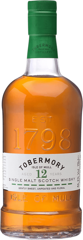 63,95 € Spedizione Gratuita | Whisky Single Malt Tobermory Highlands Regno Unito 12 Anni 70 cl
