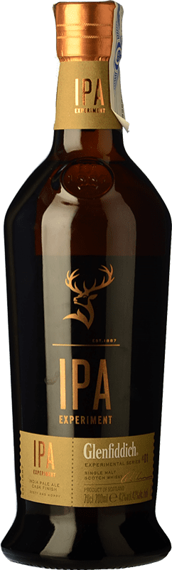 74,95 € Spedizione Gratuita | Whisky Single Malt Glenfiddich IPA Experiment Speyside Regno Unito Bottiglia 70 cl