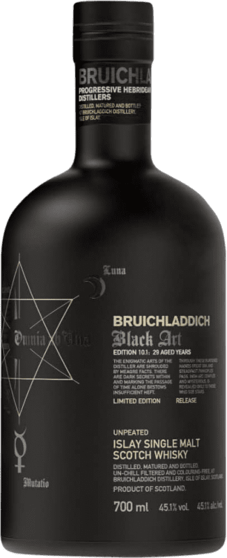 608,95 € 送料無料 | ウイスキーシングルモルト Bruichladdich Black Art 1990 アイラ島 イギリス ボトル 70 cl