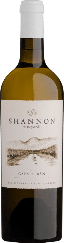 49,95 € 免费送货 | 白酒 Shannon Vineyards Capall Bán 南非 Sauvignon White, Sémillon 瓶子 75 cl