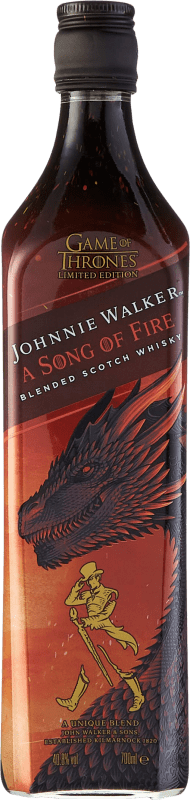 94,95 € Envoi gratuit | Blended Whisky Johnnie Walker A Song of Fire Royaume-Uni Bouteille 70 cl