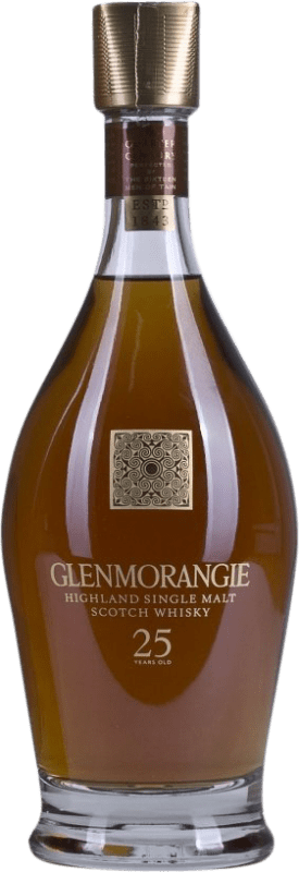 952,95 € Envio grátis | Whisky Single Malt Glenmorangie Highlands Reino Unido 25 Anos 70 cl