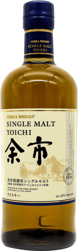 93,95 € 免费送货 | 威士忌单一麦芽威士忌 Nikka Yoichi Single Malt 日本 瓶子 70 cl