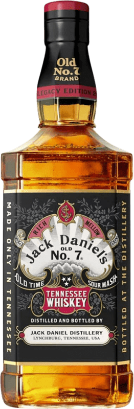 36,95 € Free Shipping | Whisky Bourbon Jack Daniel's Old No.7 Legacy Edition 2 Reserve United States Bottle 70 cl
