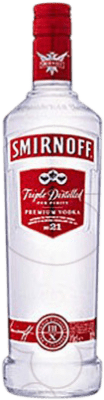 Vodca Smirnoff Etiqueta Roja rellenable 1 L