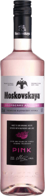 15,95 € 免费送货 | 伏特加 Moskovskaya Pink 俄罗斯联邦 瓶子 70 cl