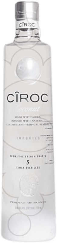 38,95 € Kostenloser Versand | Wodka Cîroc Coconut Frankreich Flasche 1 L