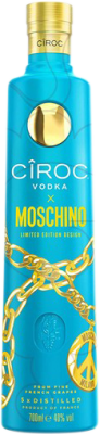 38,95 € Spedizione Gratuita | Vodka Cîroc Moschino Francia Bottiglia 1 L