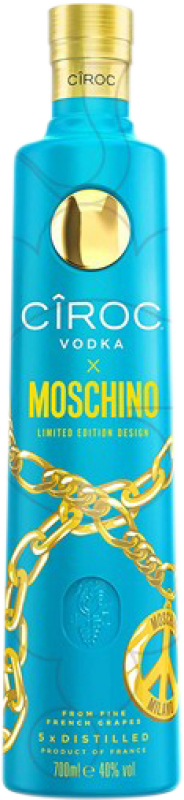 39,95 € Бесплатная доставка | Водка Cîroc Moschino Франция 1 L