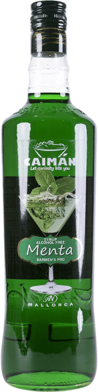 8,95 € Free Shipping | Schnapp Antonio Nadal Caimán jarabe Menta Spain Bottle 1 L Alcohol-Free