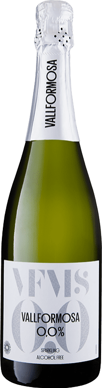 10,95 € Free Shipping | White sparkling Vallformosa 0,0 Spain Bottle 75 cl Alcohol-Free