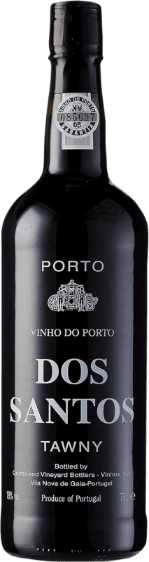 16,95 € 免费送货 | 强化酒 Pinord Dos Santos Tawny I.G. Porto 波尔图 葡萄牙 Tinta Francisca 瓶子 75 cl