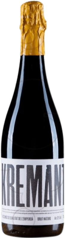 19,95 € Free Shipping | White Sparkling Wine Masia Serra Kremant Brut Nature Reserve — Aged D.O. Empordà Catalonia Spain Bottle 75 cl