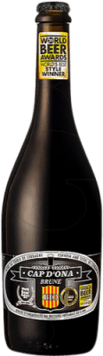 7,95 € 免费送货 | 啤酒 Apats Cap d'Ona Brune Bio 法国 瓶子 75 cl