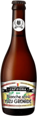 9,95 € Envío gratis | Cerveza Apats Cap d'Ona Weissbier — Blanca Francia 75 cl Yuzu