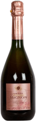 26,95 € Envío gratis | Espumoso rosado Pierre Mignon Prestige Rose Brut Gran Reserva A.O.C. Champagne Champagne Francia Media Botella 37 cl