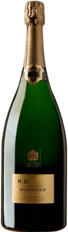 1 475,95 € Envio grátis | Espumante Branco Bollinger R.D Brut — Bruto Grande Reserva A.O.C. Champagne Champagne França Pinot Noir, Chardonnay Garrafa Jeroboam-Duplo Magnum 3 L