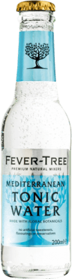 2,95 € Spedizione Gratuita | Bibite e Mixer Fever-Tree Mediterranean Tonic Water Regno Unito Piccola Bottiglia 20 cl