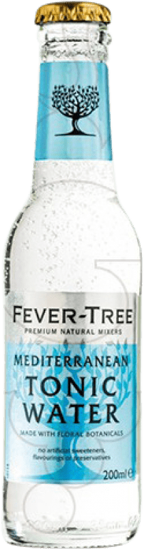 2,95 € Envío gratis | Refrescos y Mixers Fever-Tree Mediterranean Tonic Water Reino Unido Botellín 20 cl