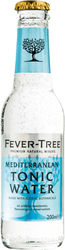 2,95 € Spedizione Gratuita | Bibite e Mixer Fever-Tree Mediterranean Tonic Water Regno Unito Piccola Bottiglia 20 cl