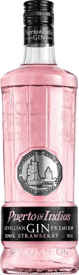 29,95 € Envío gratis | Ginebra Gin Puerto de Indias España 1 L Strawberry — Fresa