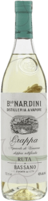 18,95 € Envio grátis | Aguardente Grappa Bortolo Nardini Ruta Miniatura Itália Garrafa Miniatura 5 cl