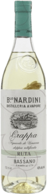 18,95 € Envio grátis | Grappa Bortolo Nardini Ruta Miniatura Itália Garrafa Miniatura 5 cl