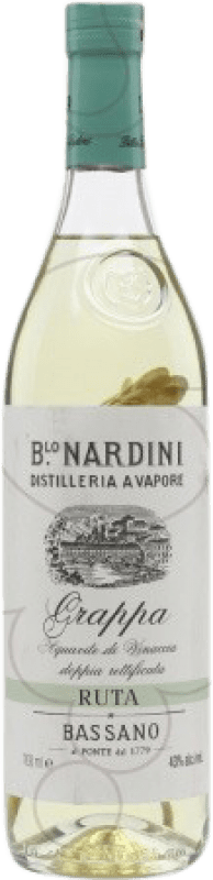 18,95 € Envio grátis | Aguardente Grappa Bortolo Nardini Ruta Miniatura Itália Garrafa Miniatura 5 cl