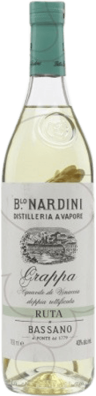 18,95 € Envío gratis | Grappa Bortolo Nardini Ruta Italia Botellín Miniatura 5 cl