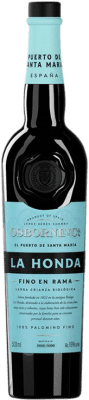 34,95 € 送料無料 | 酒精強化ワイン Osborne La Honda Fino en Rama — フィノ・エン・ラマ D.O. Manzanilla-Sanlúcar de Barrameda Andalucía y Extremadura スペイン Palomino Fino ミディアムボトル 50 cl