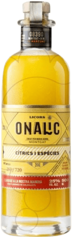 15,95 € Envío gratis | Licores Onalic Citrics i Especies España Botella Medium 50 cl